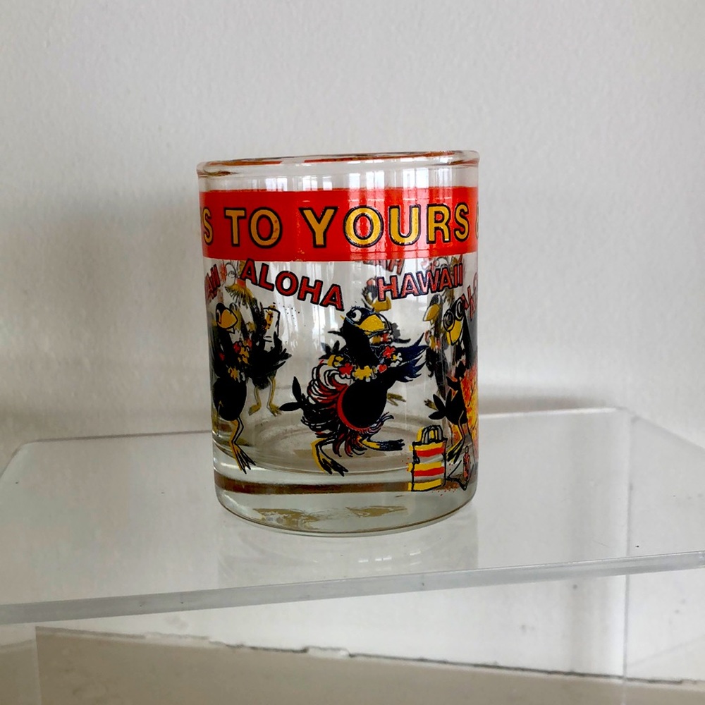 Hawaiian Souvenir Shot Glass